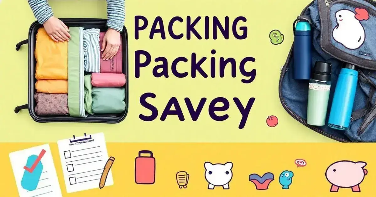 Smart Packing Tips to Save Money