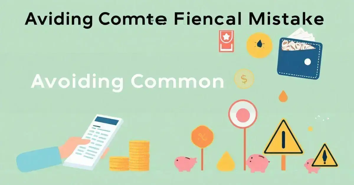 Avoiding Common Financial Mistakes