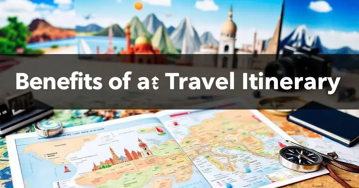 Benefits of a Travel Itinerary