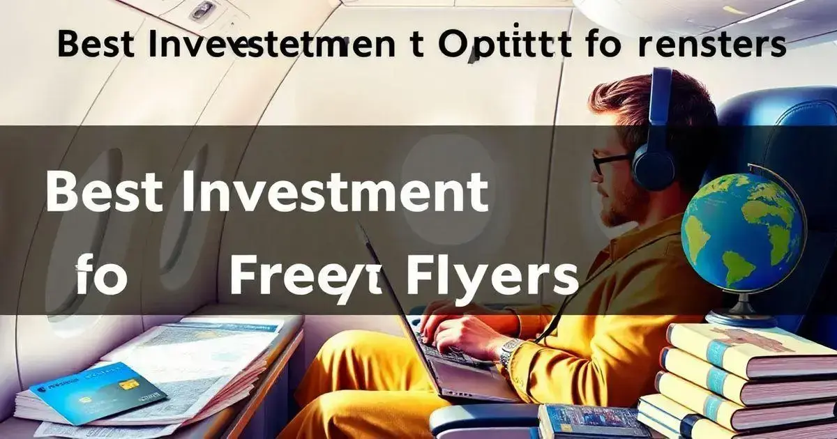 Best Investment Options for Frequent Flyers