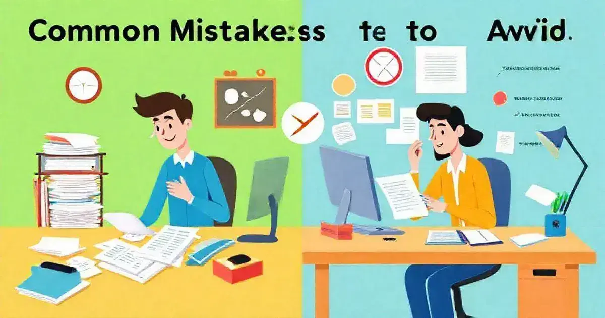 Common Mistakes to Avoid