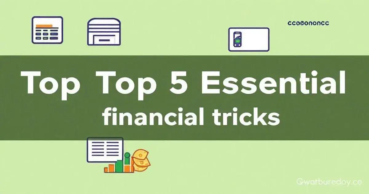 Top 5 Essential Financial Tricks Everyone Should Know