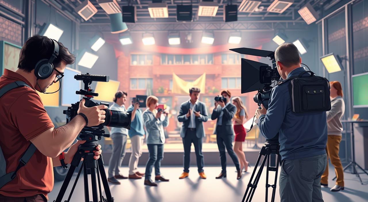 behind the scenes filmmaking